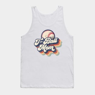 Retro T-Ball Mom Mother's Day Tank Top